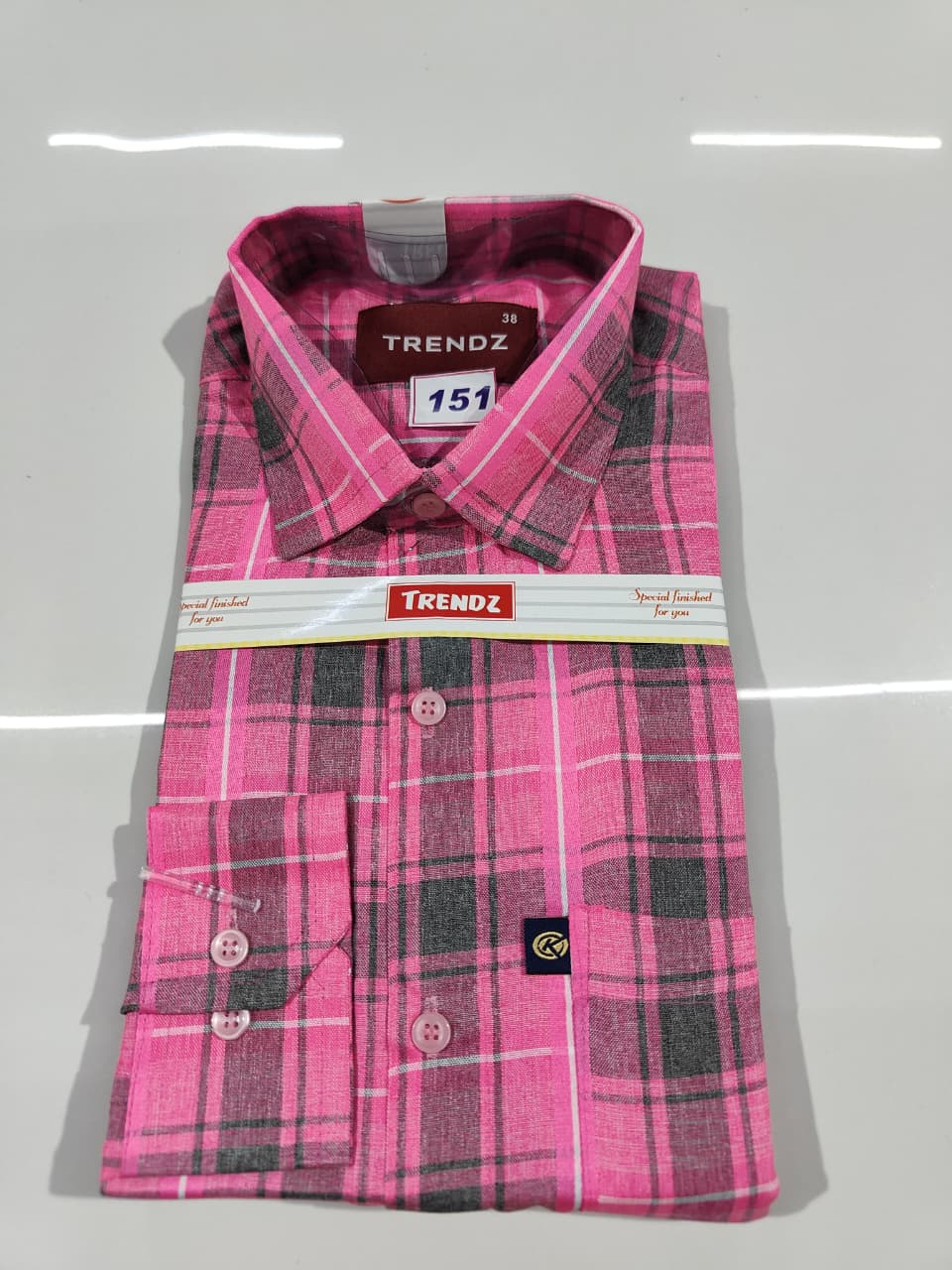 Full Sleeve Checked Shirt (38) (No 151)
