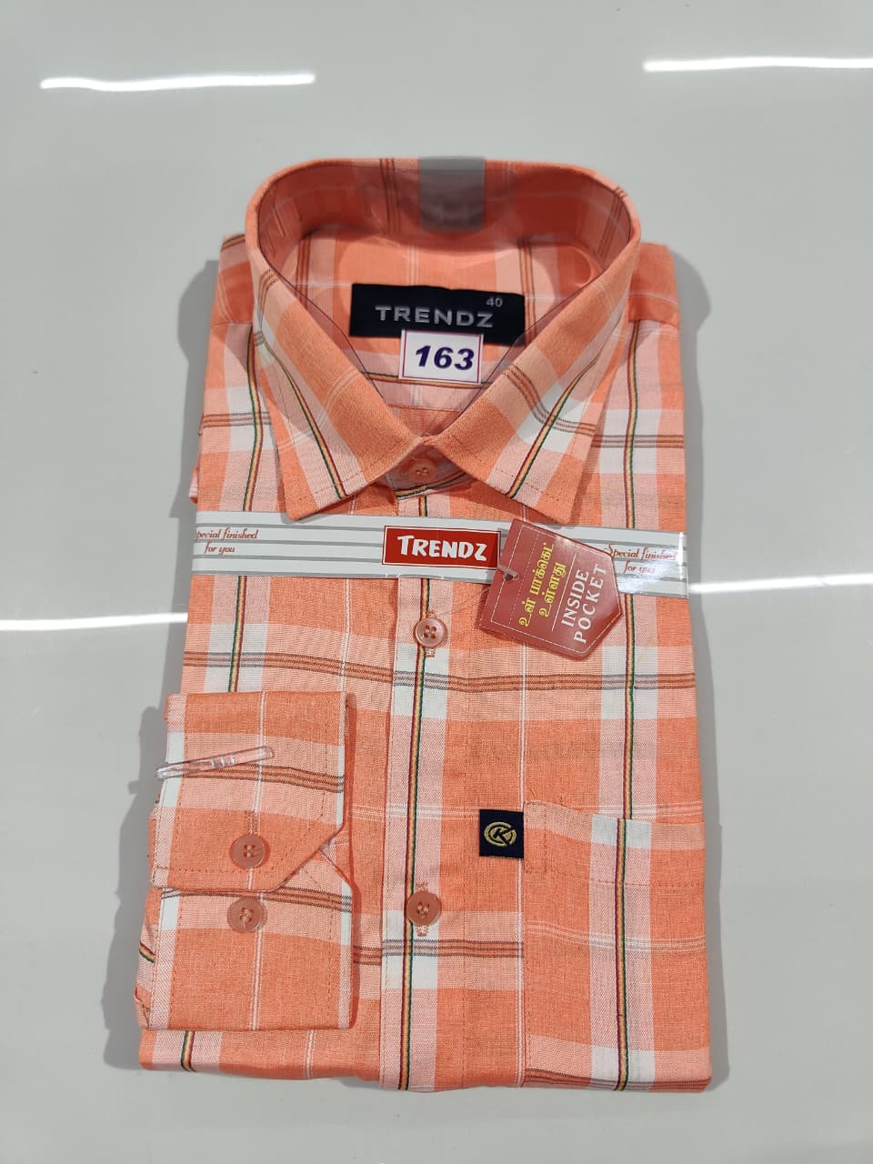 Full Sleeve Checked Shirt (40) (No 163)
