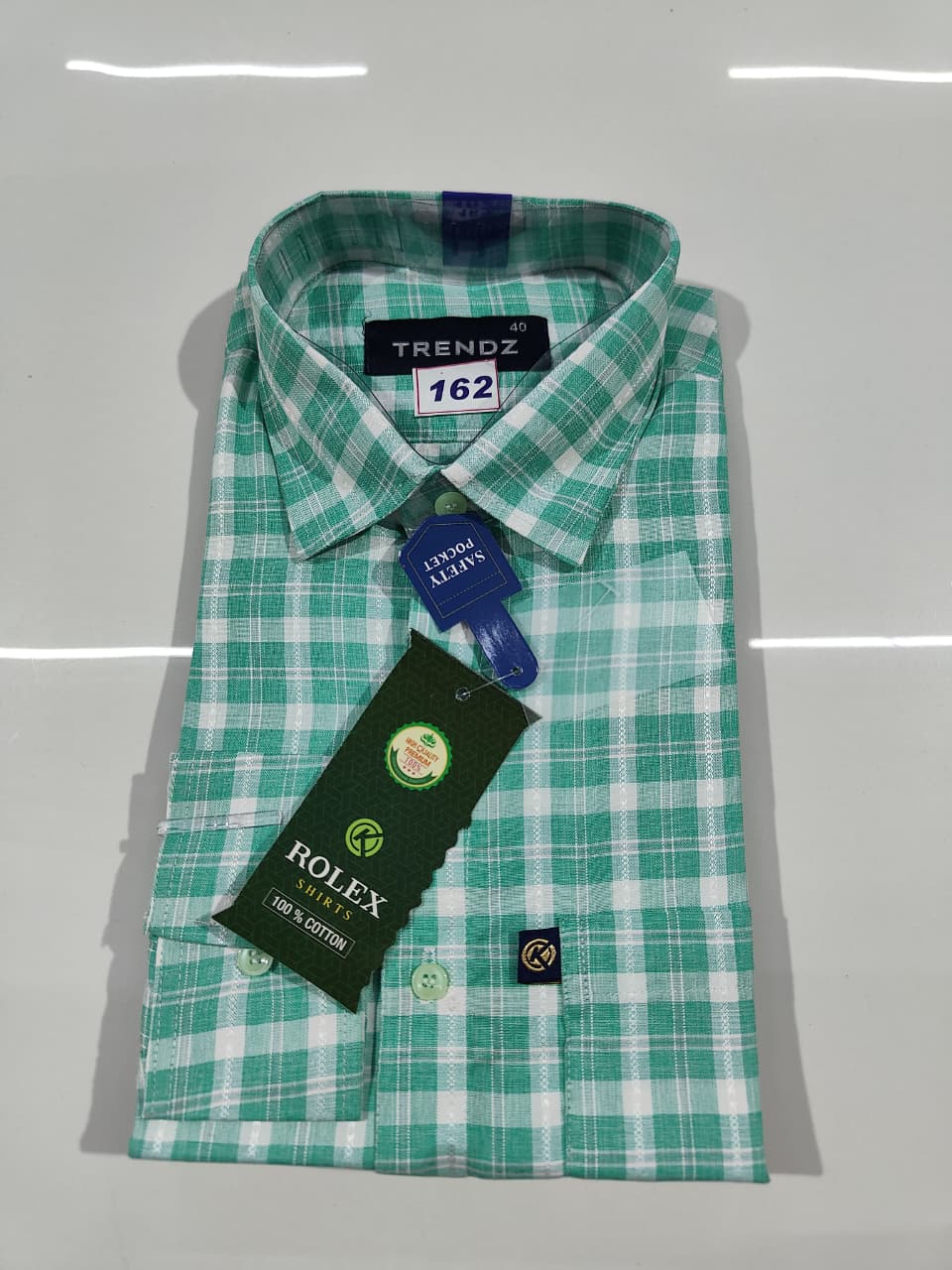 Full Sleeve Checked Shirt (40) (No 162)
