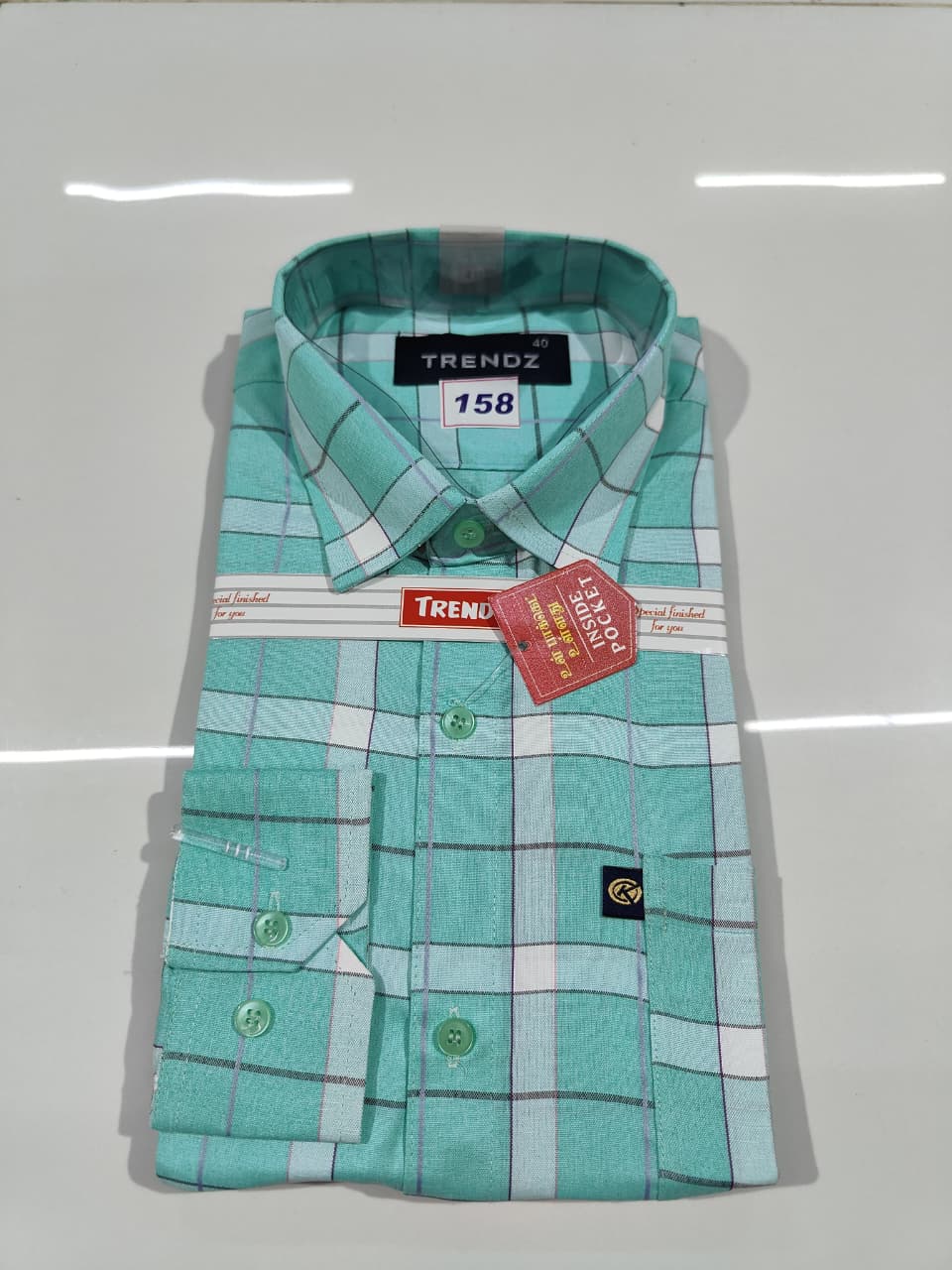 Full Sleeve Checked Shirt (40) (No 158)