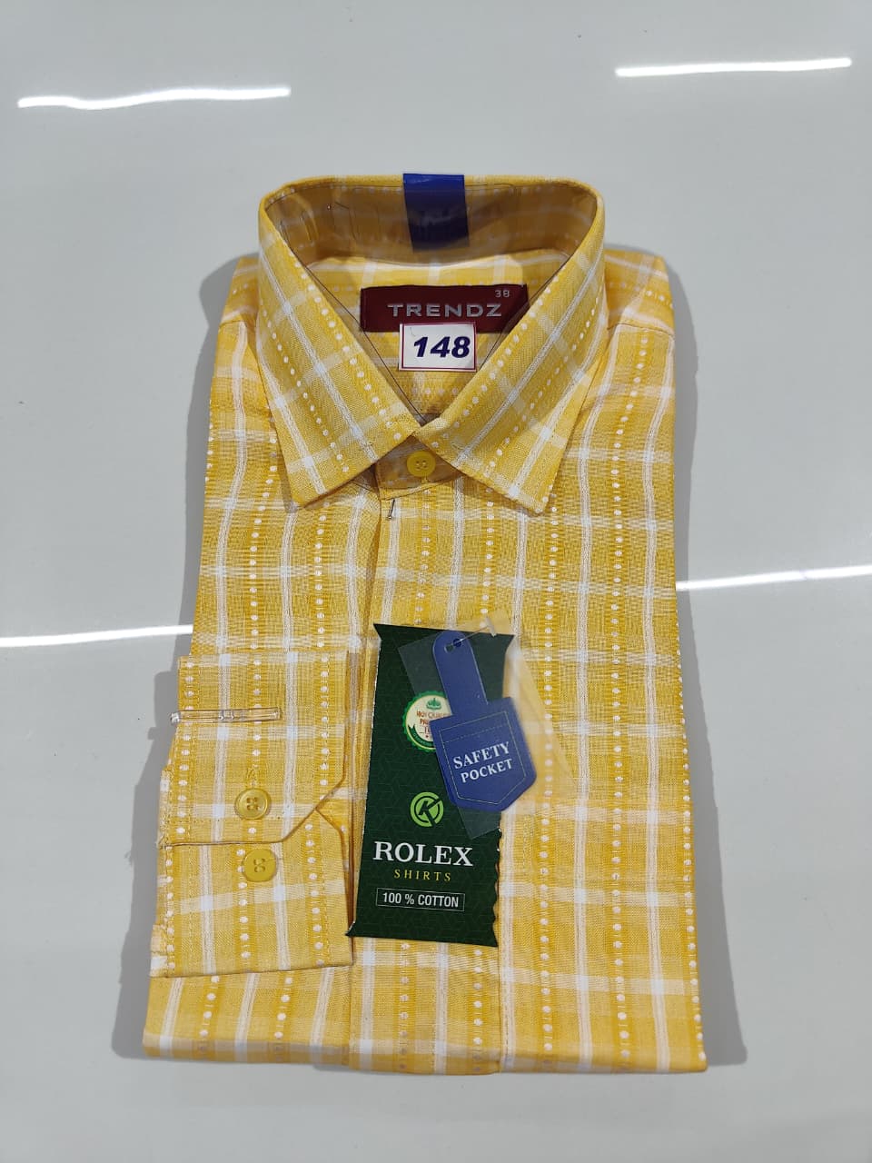 Full Sleeve Checked Shirt (38) (No 148)