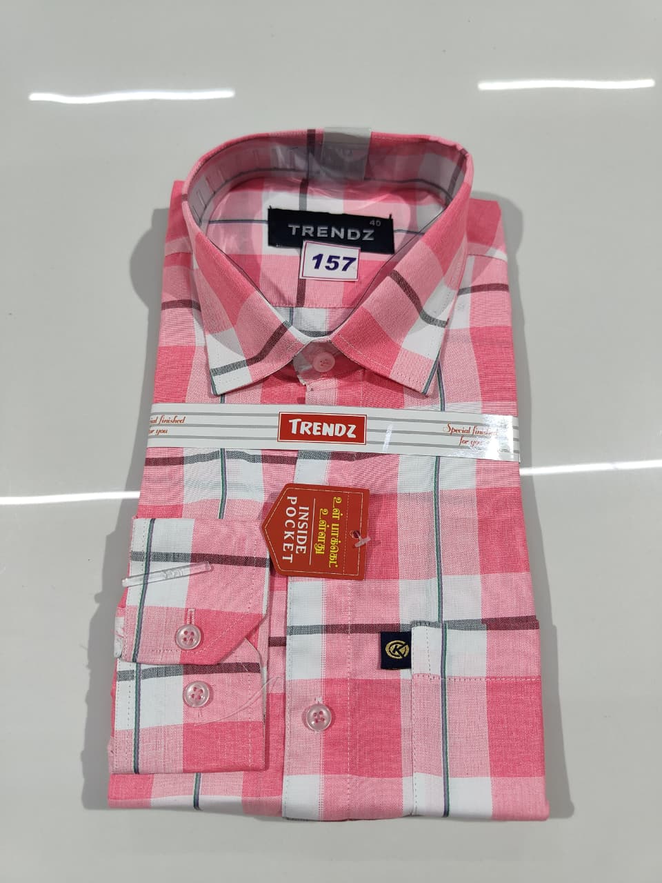 Full Sleeve Checked Shirt (40) (No 157)