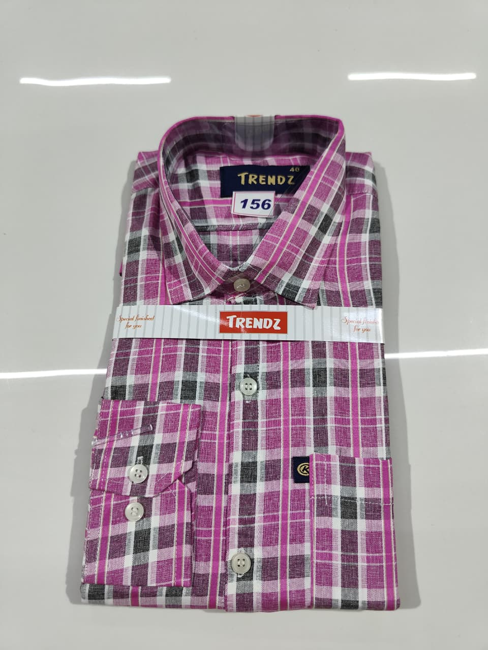 Full Sleeve Checked Shirt (40) (No 156)