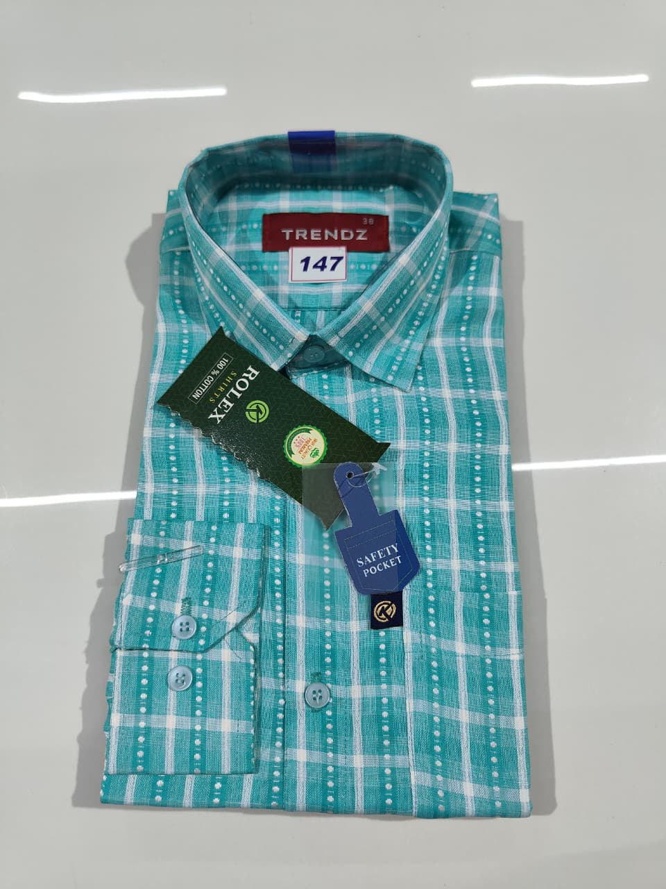 Full Sleeve Checked Shirt (38) (No 147)