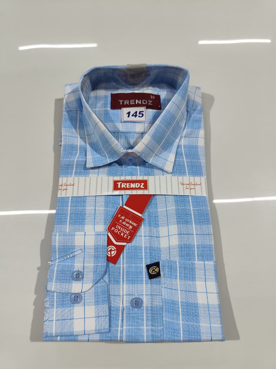 Full Sleeve Checked Shirt (38) (No 145)