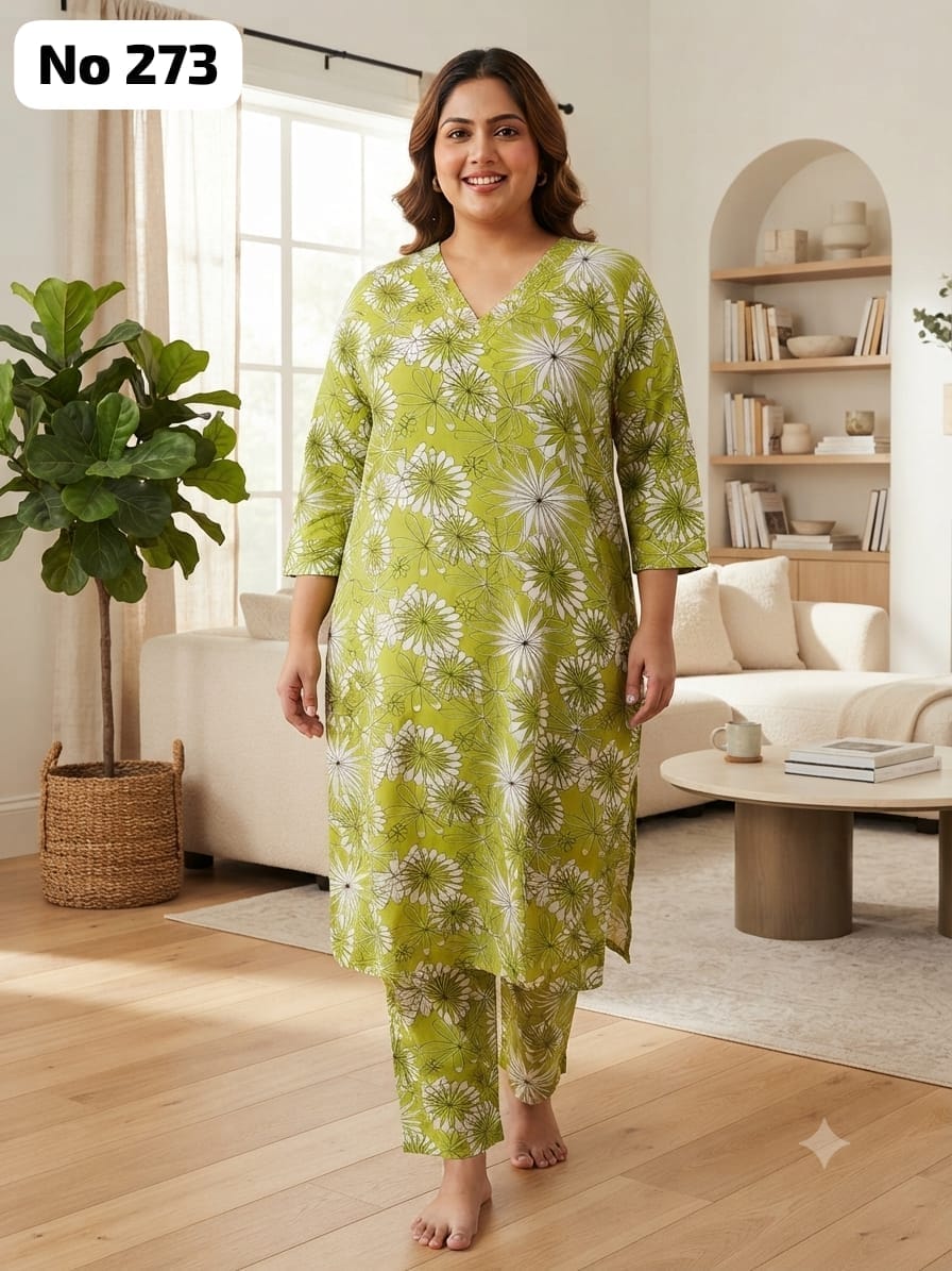 Rayon Co-ords (Plus Size) (No 273)