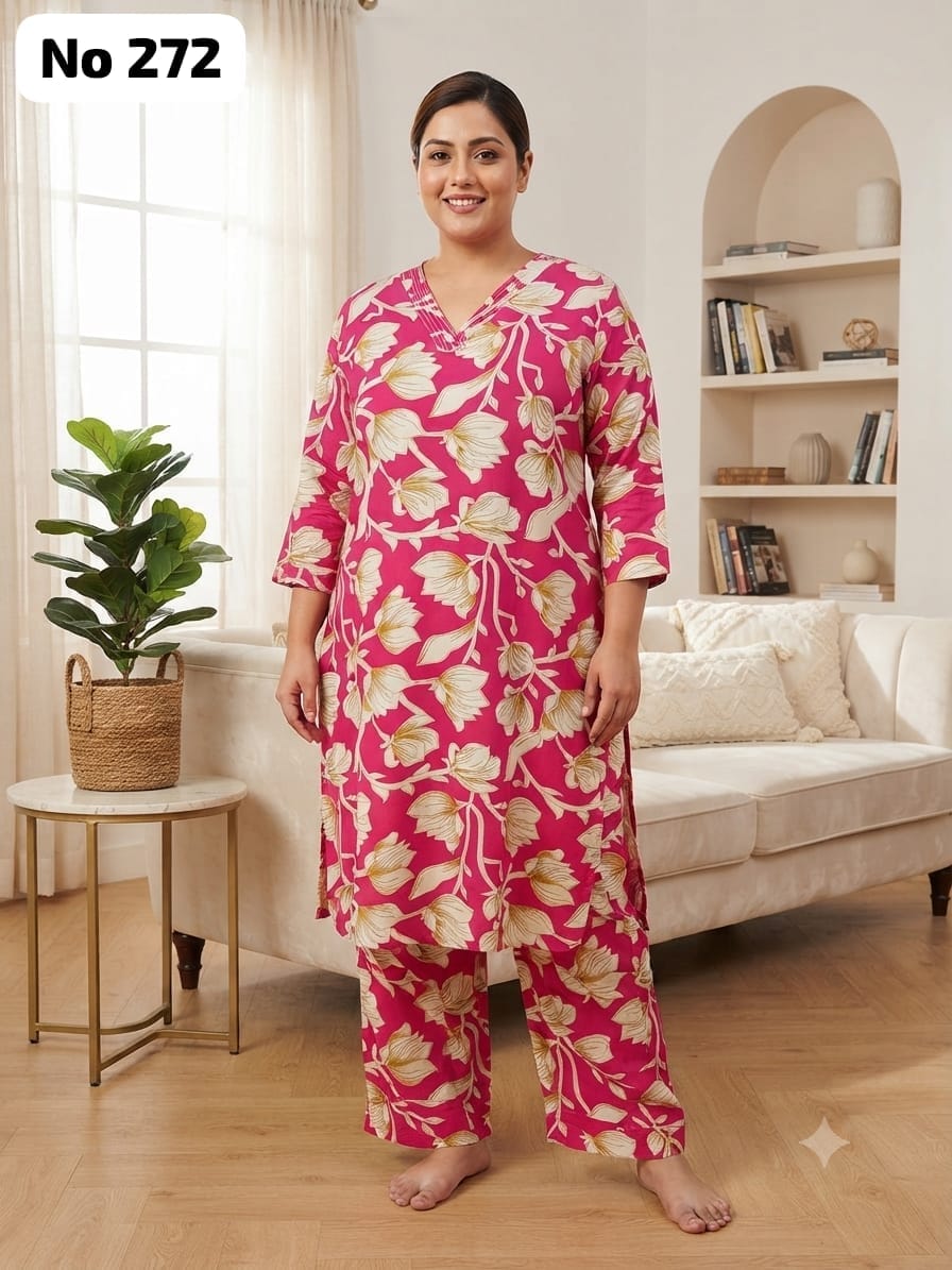 Rayon Co-ords (Plus Size) (No 272)
