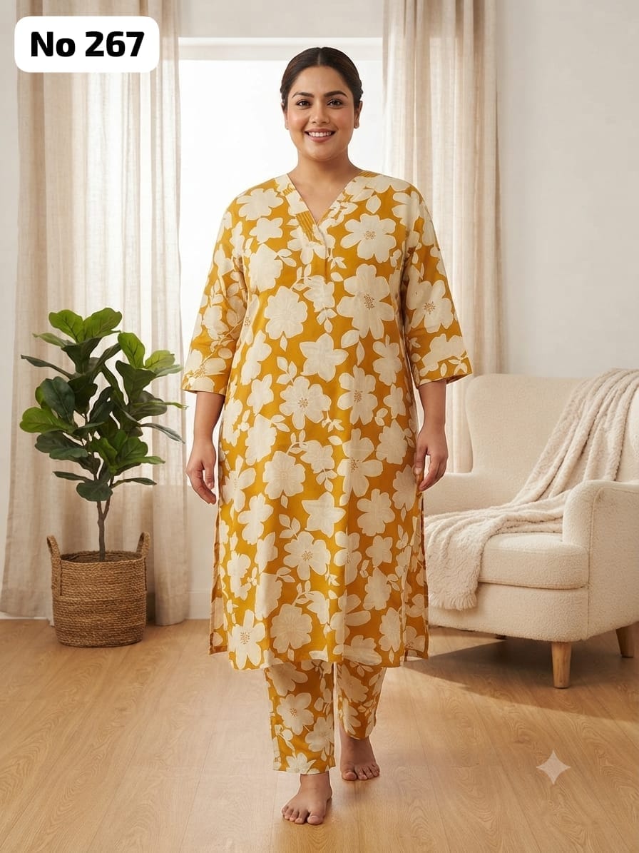 Rayon Co-ords (Plus Size) (No 267)
