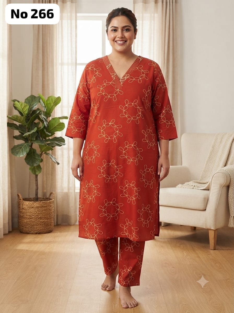 Rayon Co-ords (Plus Size) (No 266)