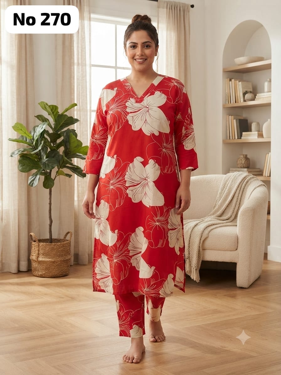 Rayon Co-ords (Plus Size) (No 270)
