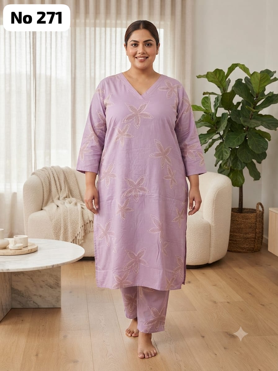 Rayon Co-ords (Plus Size) (No 271)