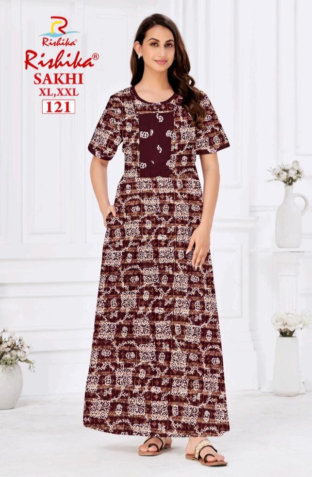Branded Pure Cotton Nighty (No 121)