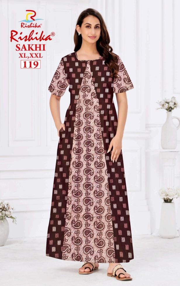 Branded Pure Cotton Nighty (No 119)