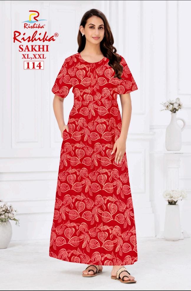 Branded Pure Cotton Nighty (No 114)
