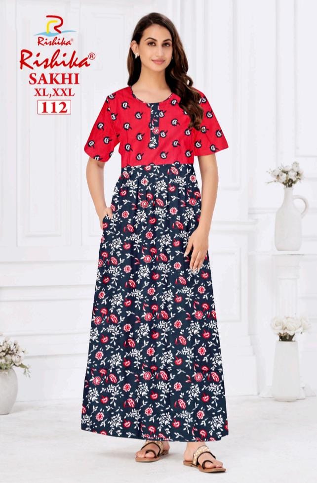 Branded Pure Cotton Nighty (No 112)