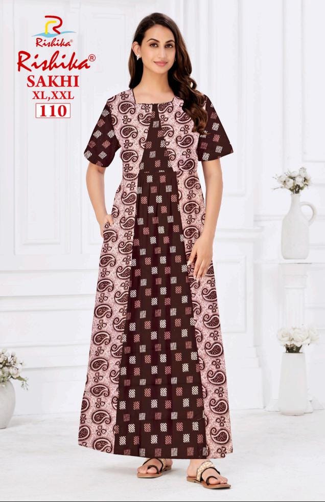 Branded Pure Cotton Nighty (No 110)