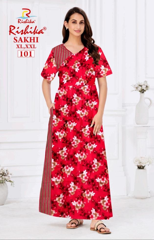 Branded Pure Cotton Nighty (No 101)