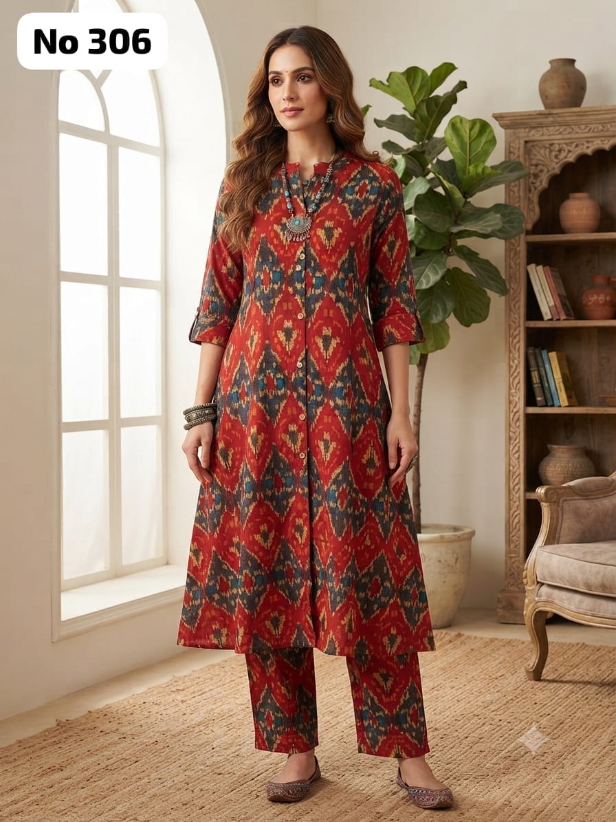 Cotton Aline Co-Ords (No 306)