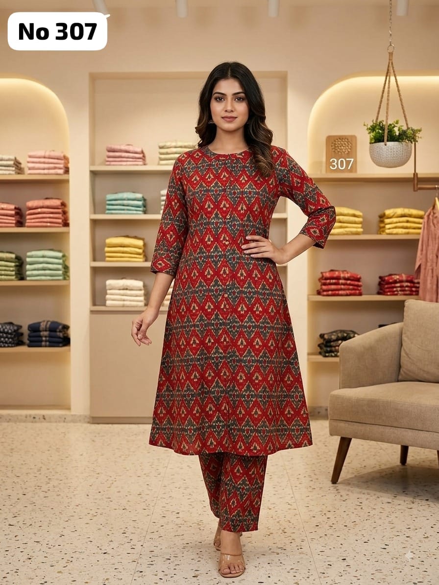 Cotton Aline Co-Ords (No 307)