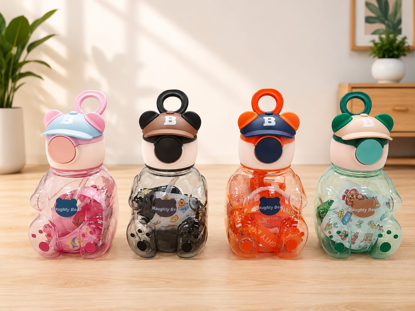 Doll Water Bottle (500ml Approximately) (No Colour Option)