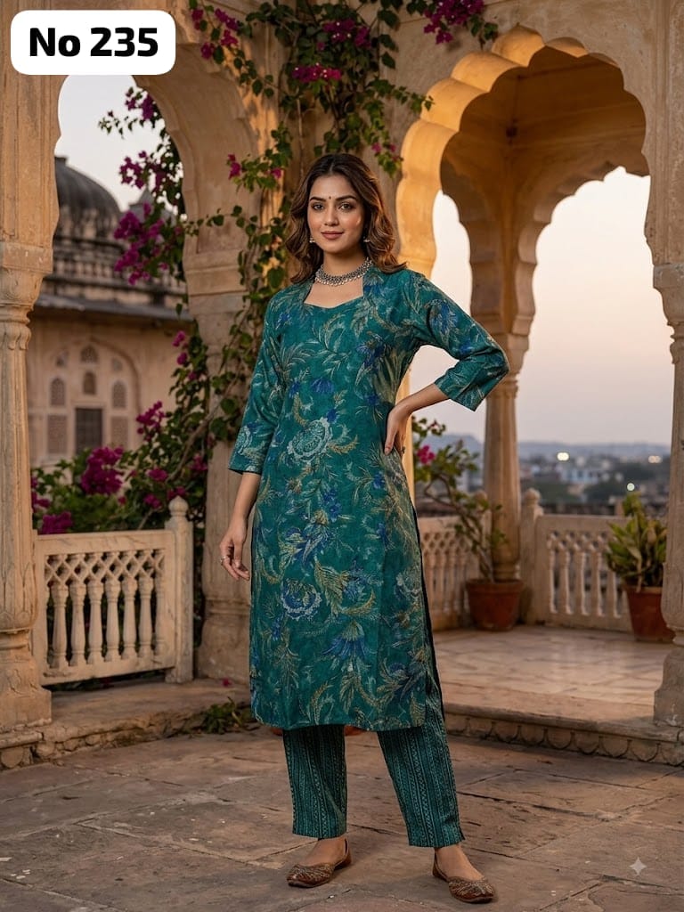 Onview Chanderi Silk Co-Ords (No 235)