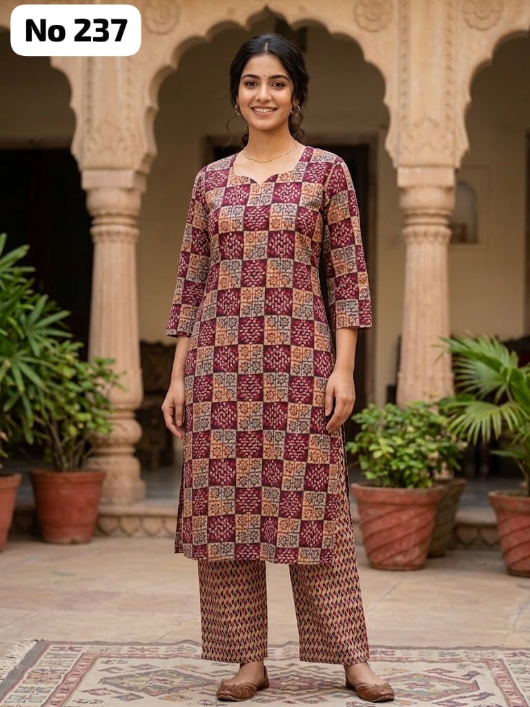 Onview Chanderi Silk Co-Ords (No 237)