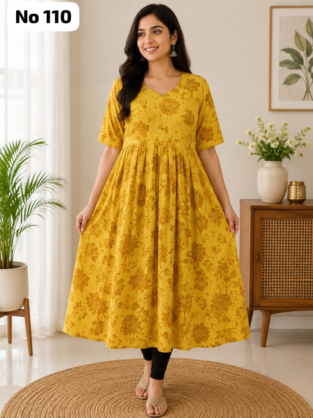 Vertican Silk Anarkali (No 110)
