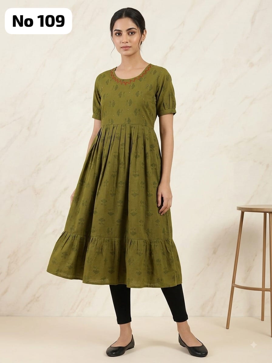 Vertican Silk Anarkali (No 109)