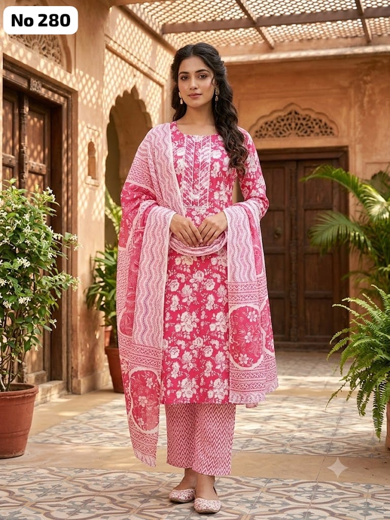 Cotton 3 Pcs Set (No 280)