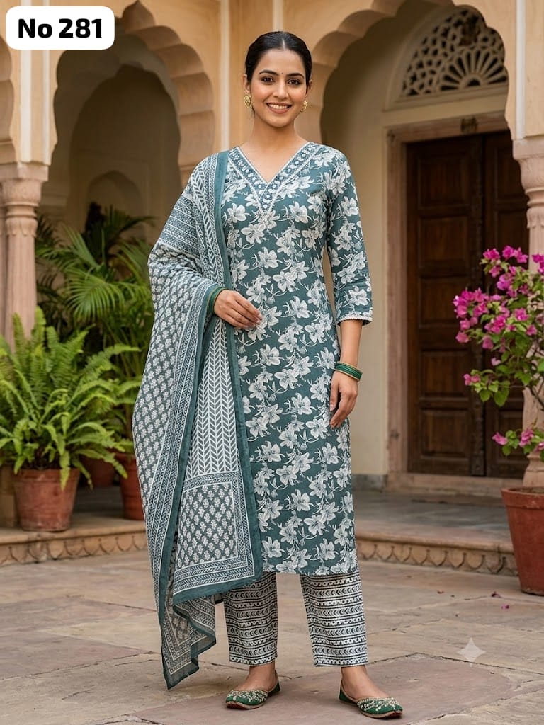Cotton 3 Pcs Set (No 281)