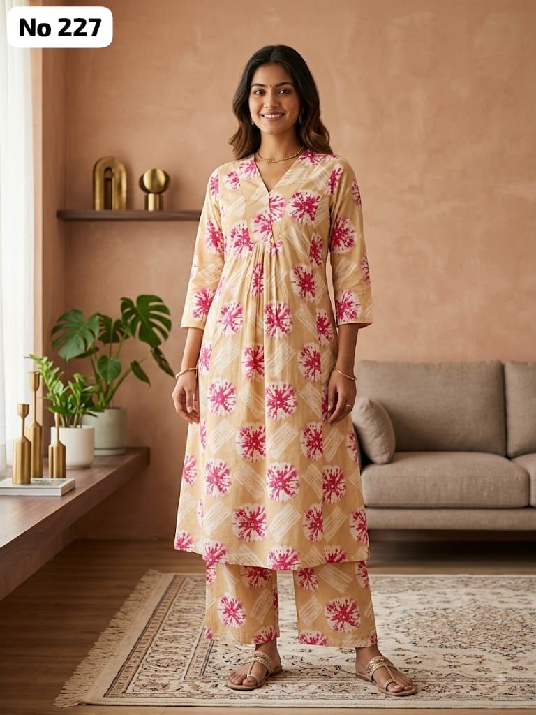 Zorra Branded Rayon Aline Co-Ords (No 227)