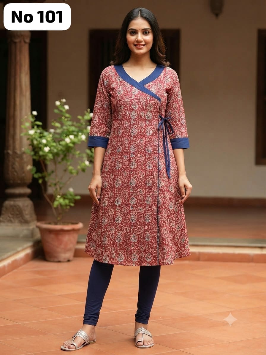 Kanta Cotton Aline Kurti (No 101)