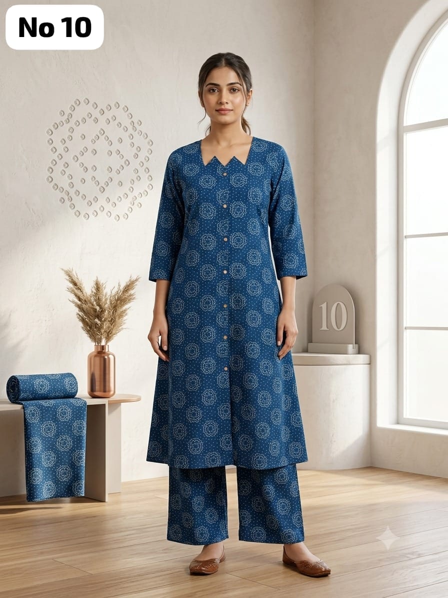 Cotton Aline Co-Ords (No 10)