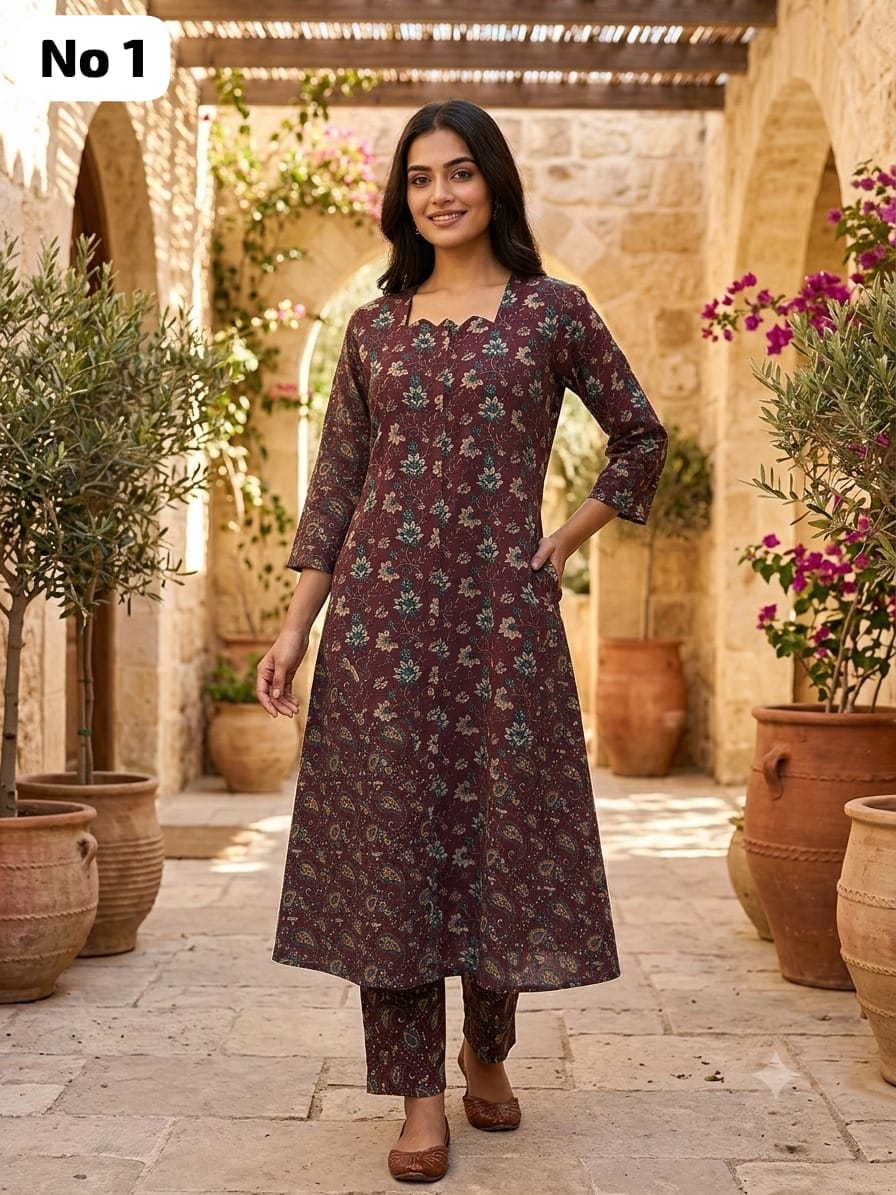 Cotton Aline Co-Ords (No 1)