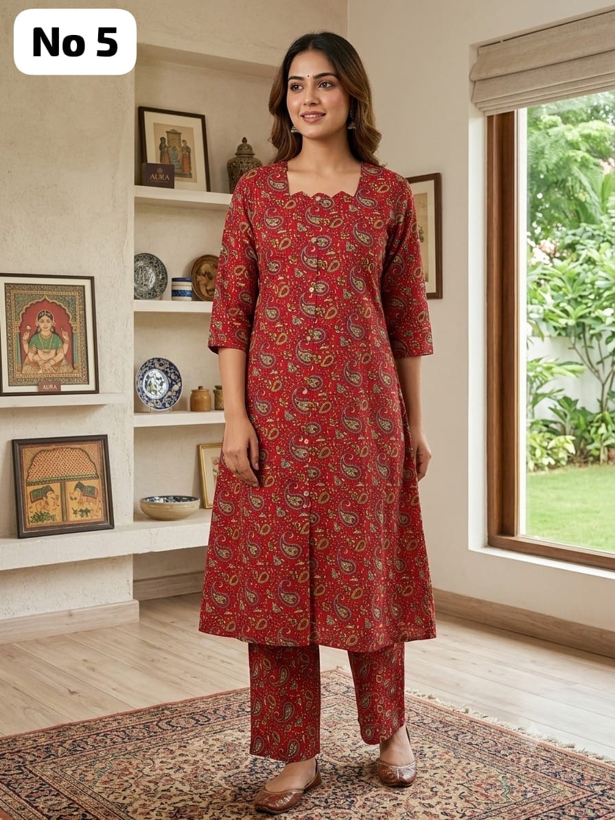 Cotton Aline Co-Ords (No 5)