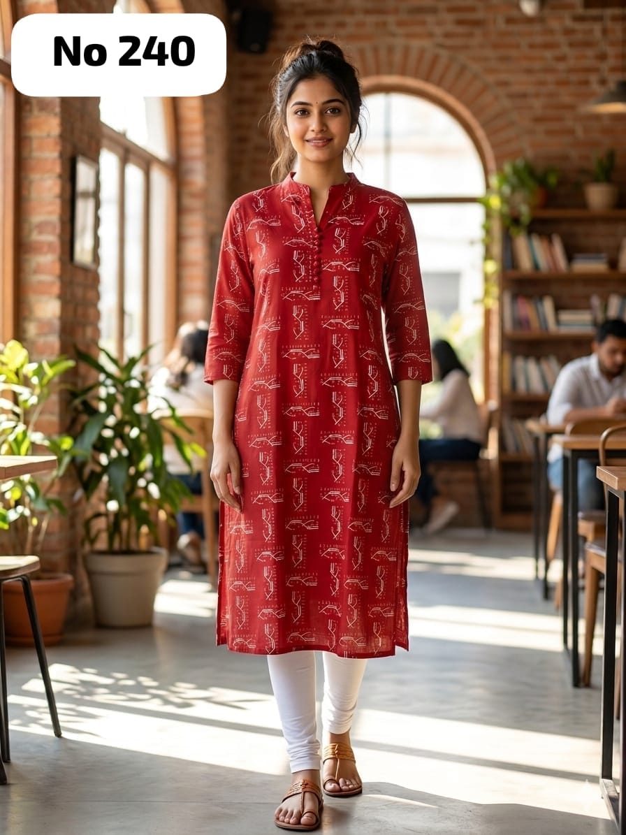 Dailywear Rayon Kurtis (No 240)