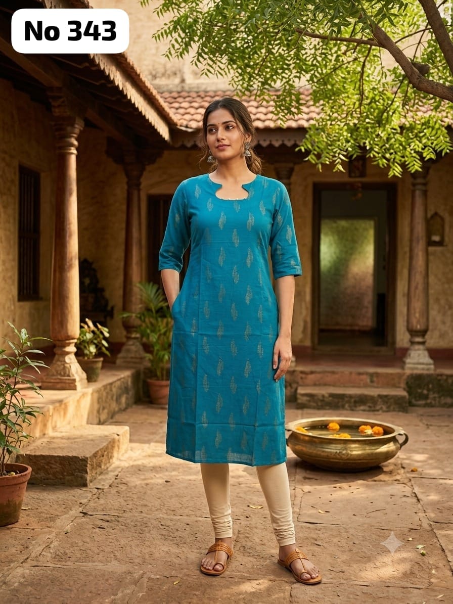 Dailywear Rayon Kurtis (No 343)