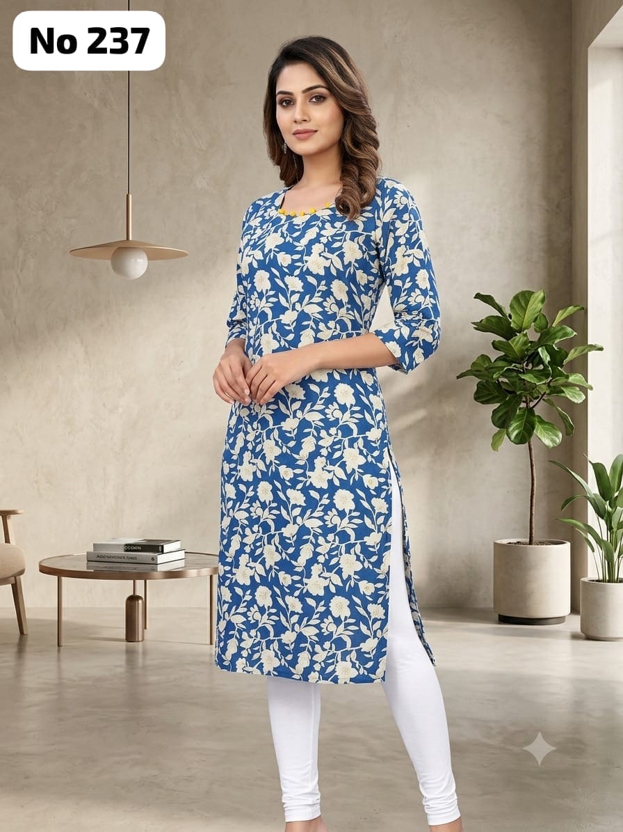 Dailywear Rayon Kurtis (No 237)