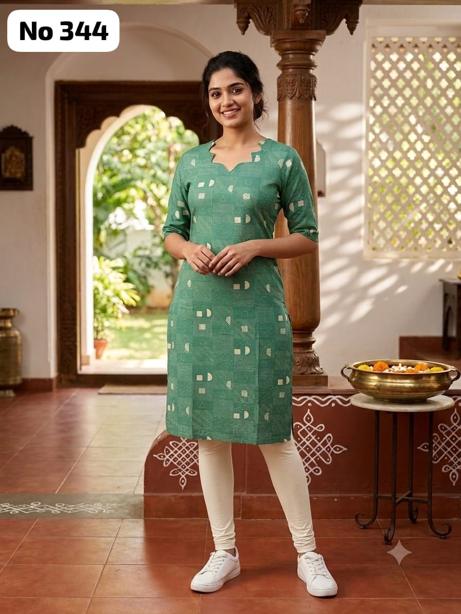 Dailywear Rayon Kurtis (No 344)