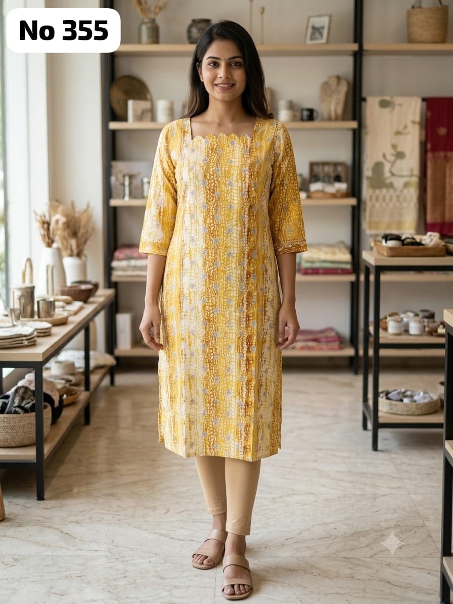 Dailywear Rayon Kurtis (No 355)