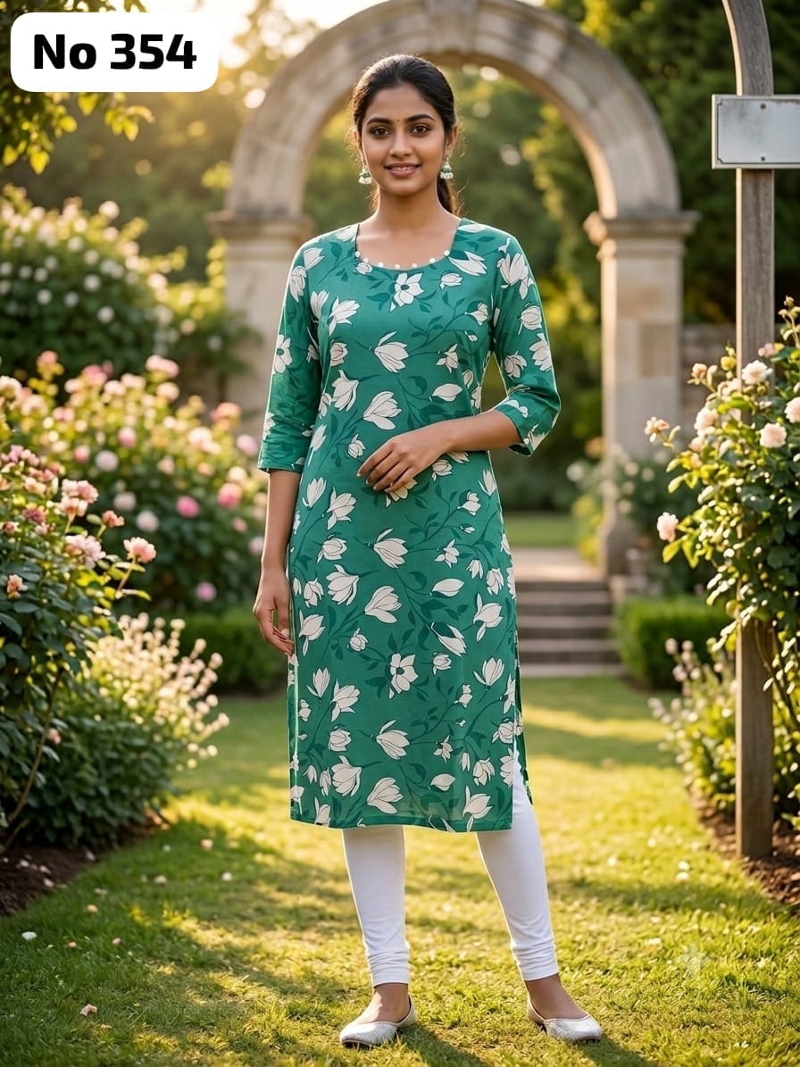 Dailywear Rayon Kurtis (No 354)