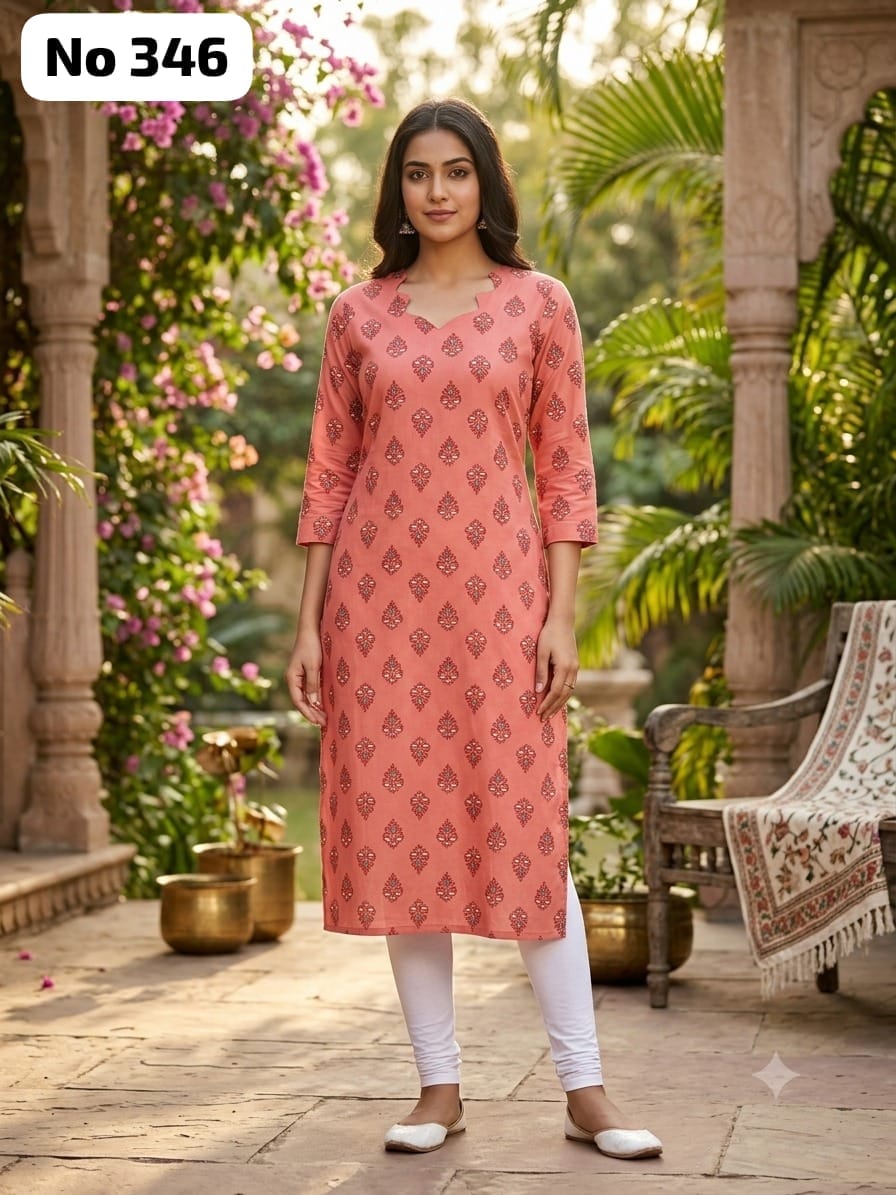 Dailywear Rayon Kurtis (No 346)