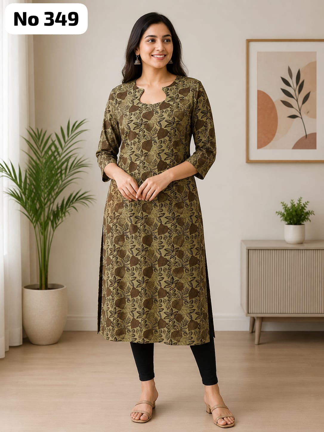 Dailywear Rayon Kurtis (No 349)