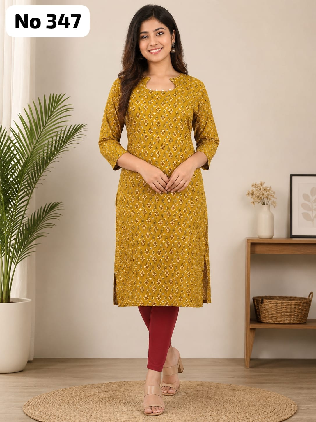 Dailywear Rayon Kurtis (No 347)