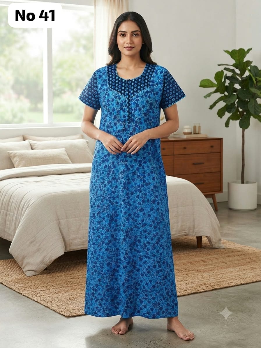 Zip Nighty (No 41)-2XL,3XL