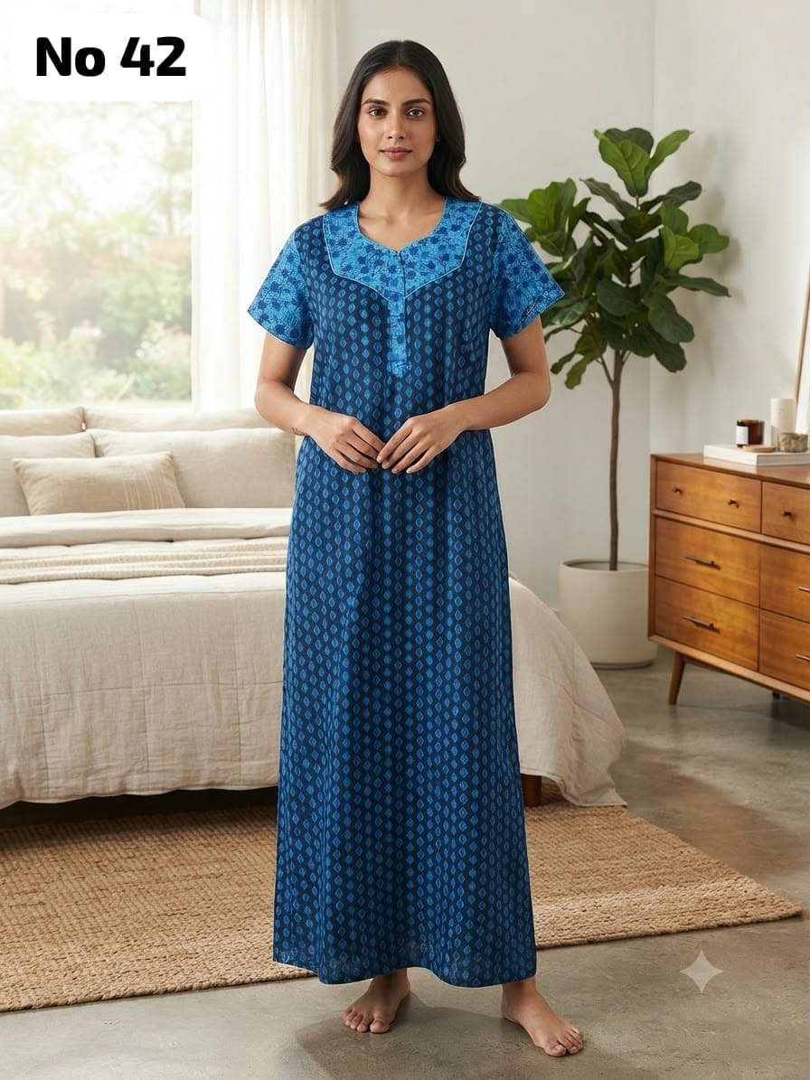 Zip Nighty (No 42)-2XL,3XL