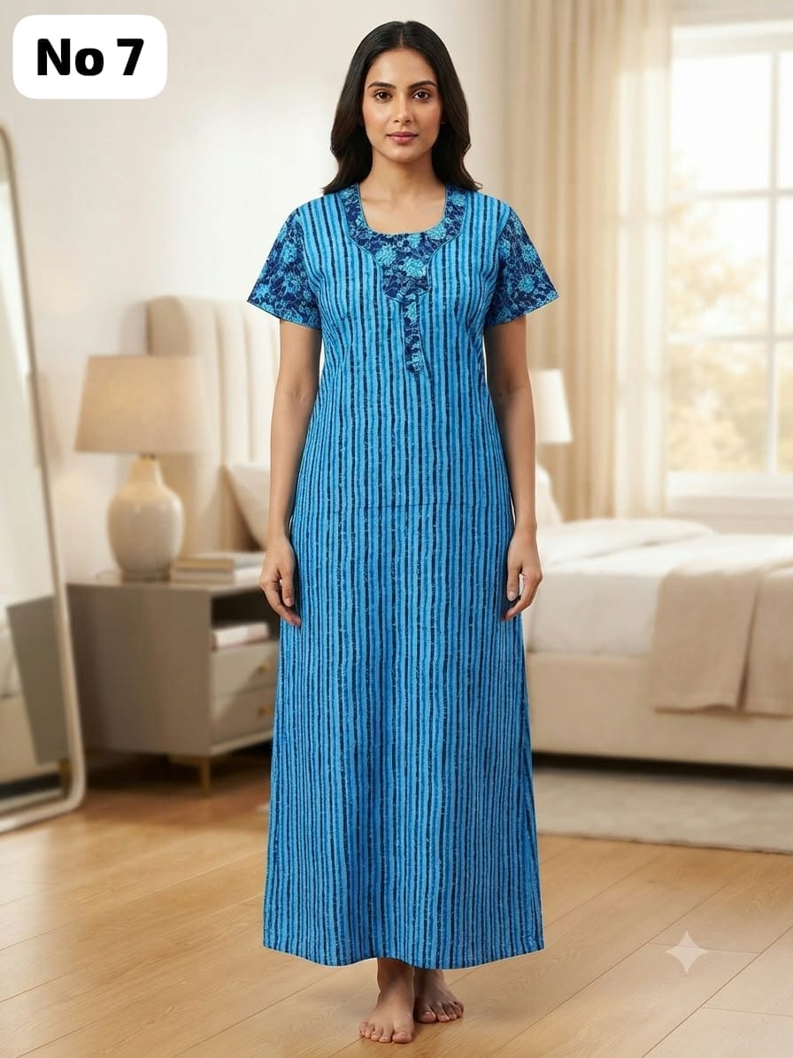 Zip Nighty (No 7)-XL,3XL