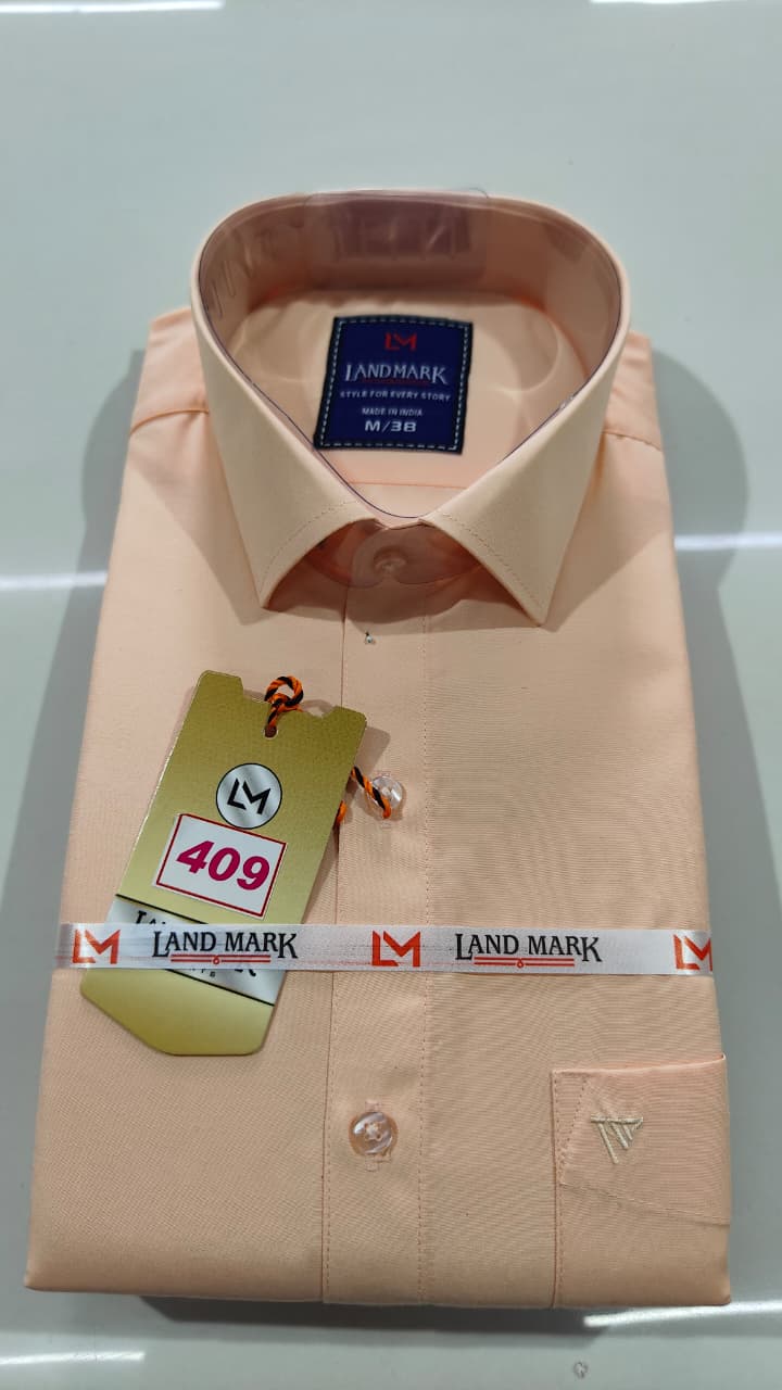 Premium Plain Shirt (Full Sleeve)(No 409)(38)