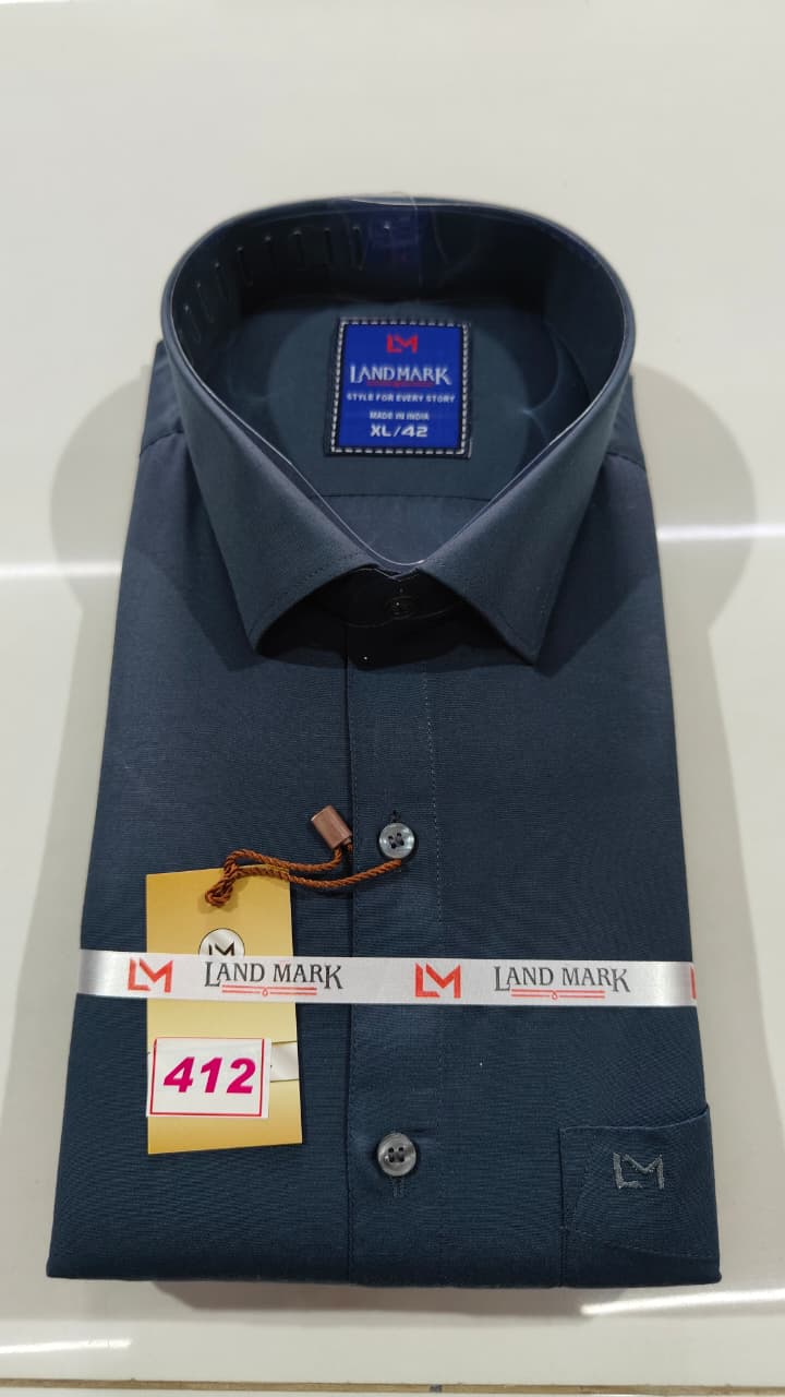 Premium Plain Shirt (Full Sleeve)(No 412)(42,44)