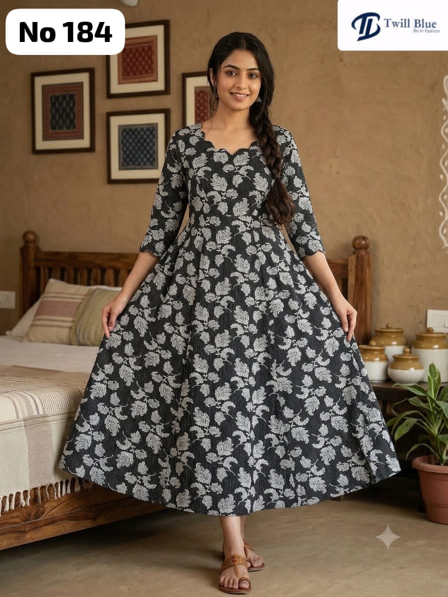Kanta Cotton Anarkali (No 184)